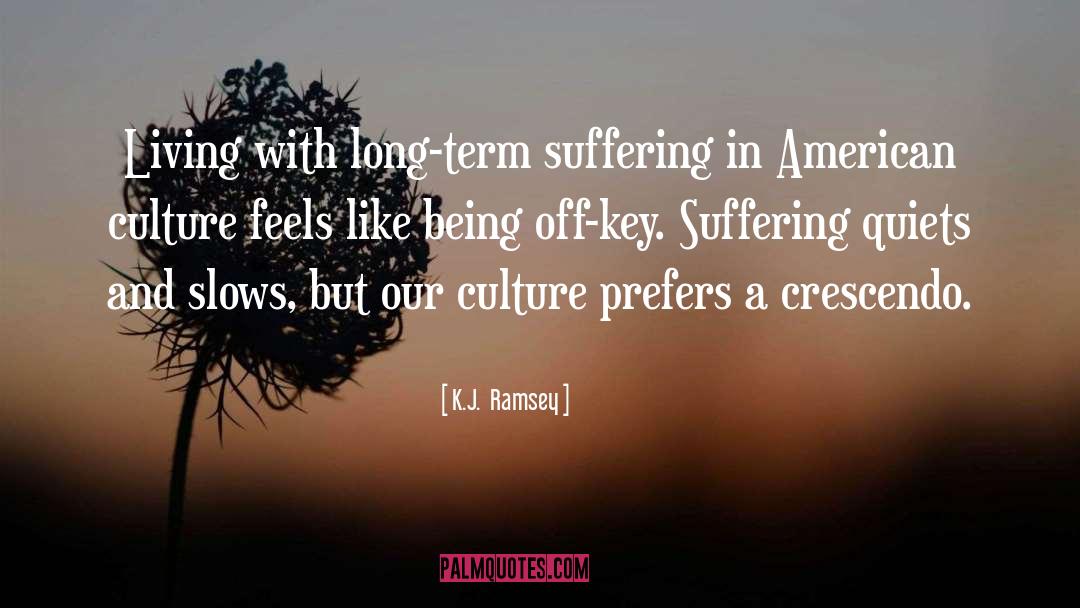 K.J.  Ramsey Quotes: Living with long-term suffering in