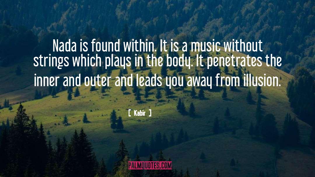 Kabir Quotes: Nada is found within. It