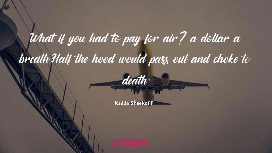 Kadda Sheekoff Quotes: What if you had to