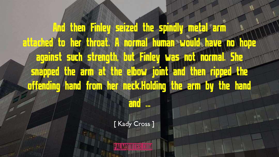 Kady Cross Quotes: And then Finley seized the