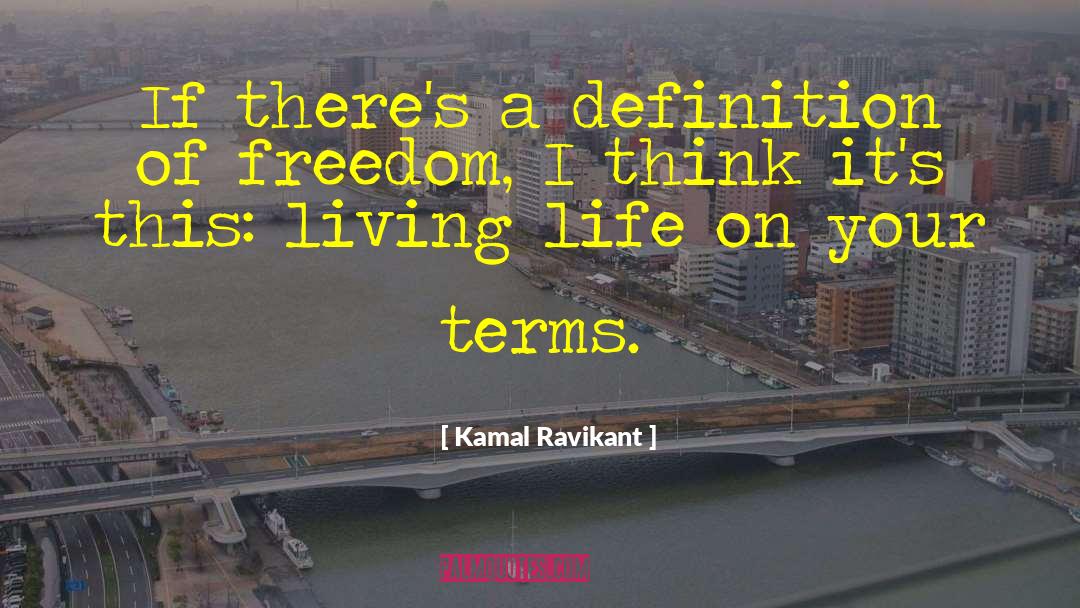 Kamal Ravikant Quotes: If there's a definition of