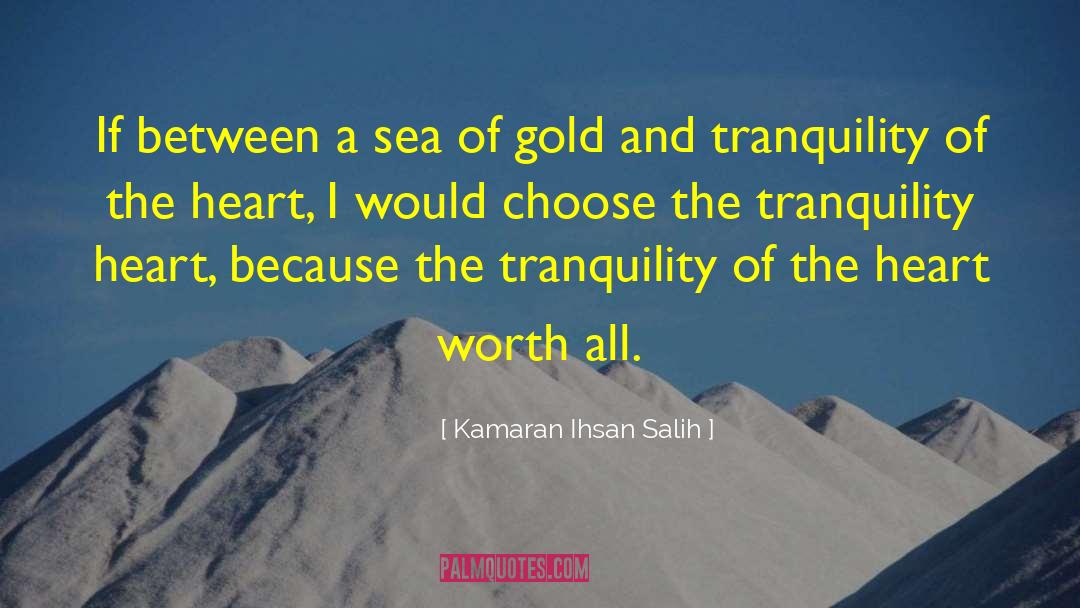 Kamaran Ihsan Salih Quotes: If between a sea of