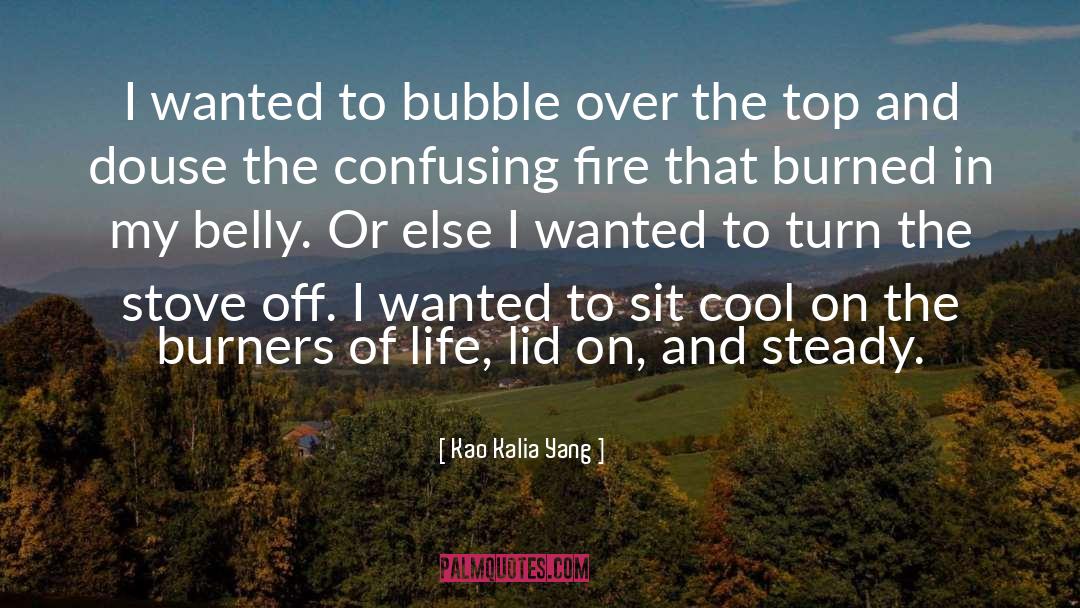 Kao Kalia Yang Quotes: I wanted to bubble over