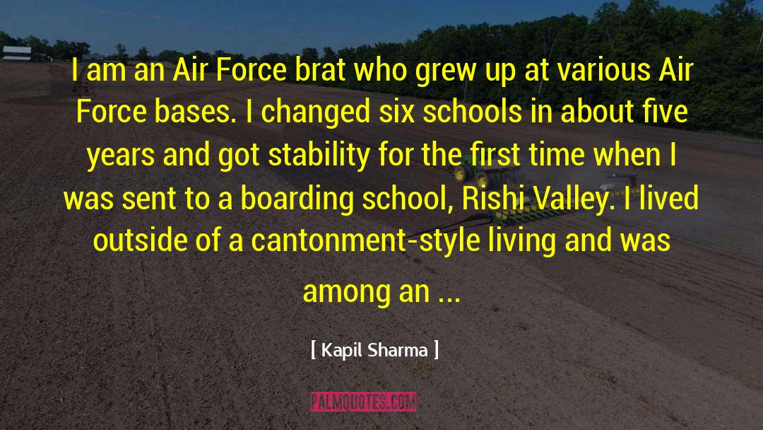 Kapil Sharma Quotes: I am an Air Force