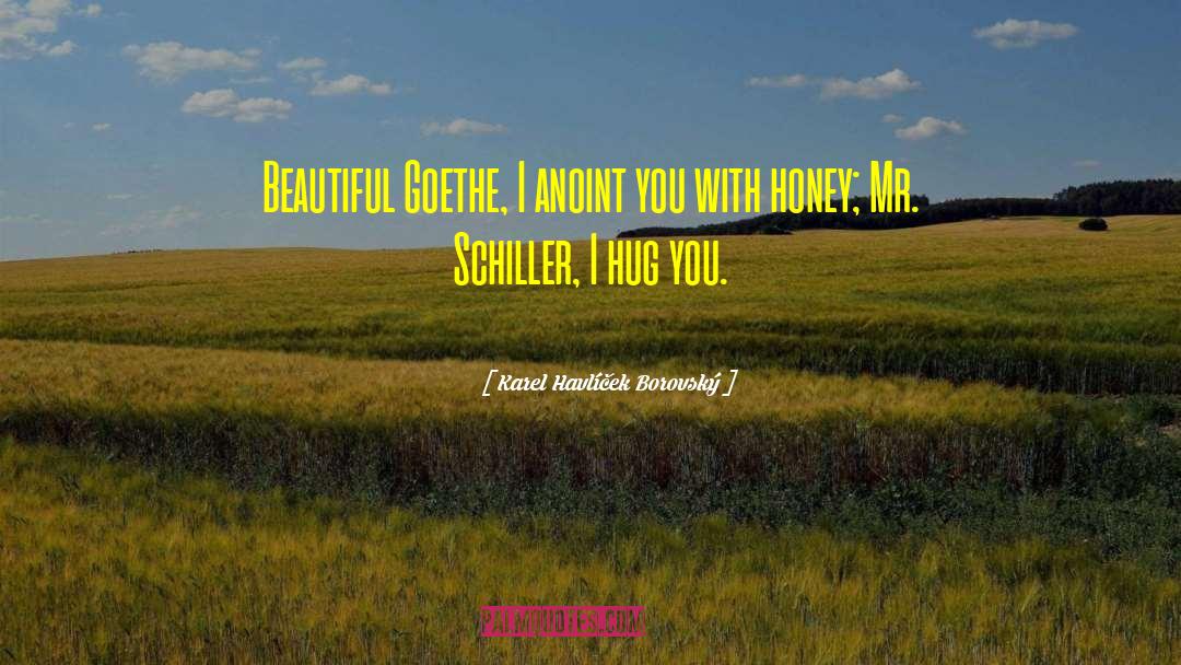 Karel Havlíček Borovský Quotes: Beautiful Goethe, I anoint you