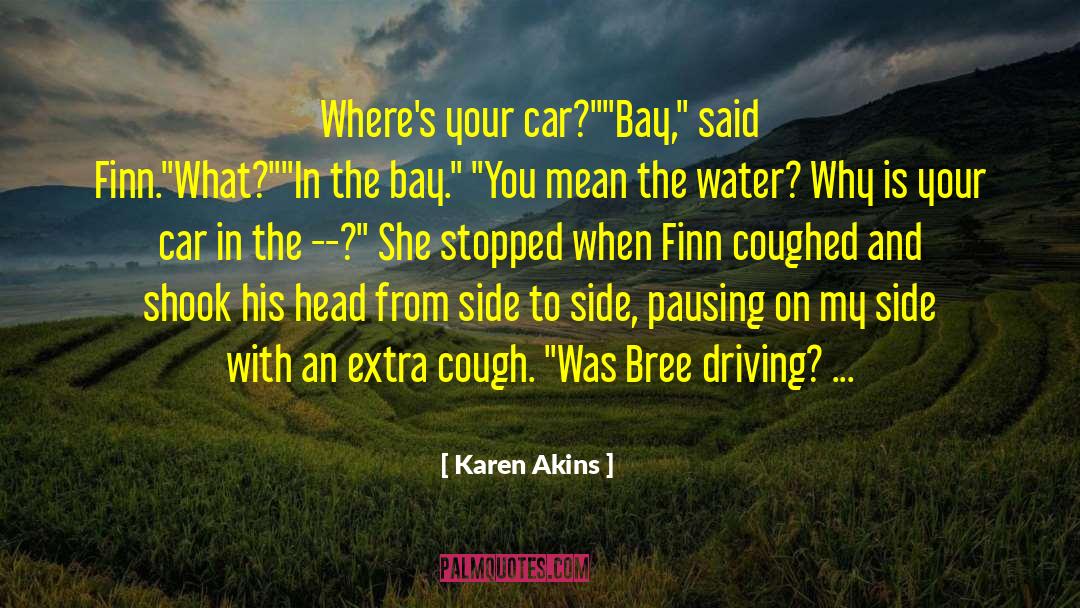 Karen Akins Quotes: Where's your car?