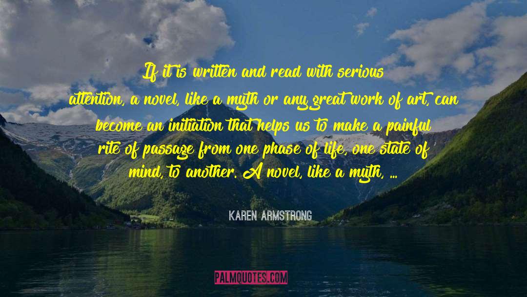Karen Armstrong Quotes: If it is written and