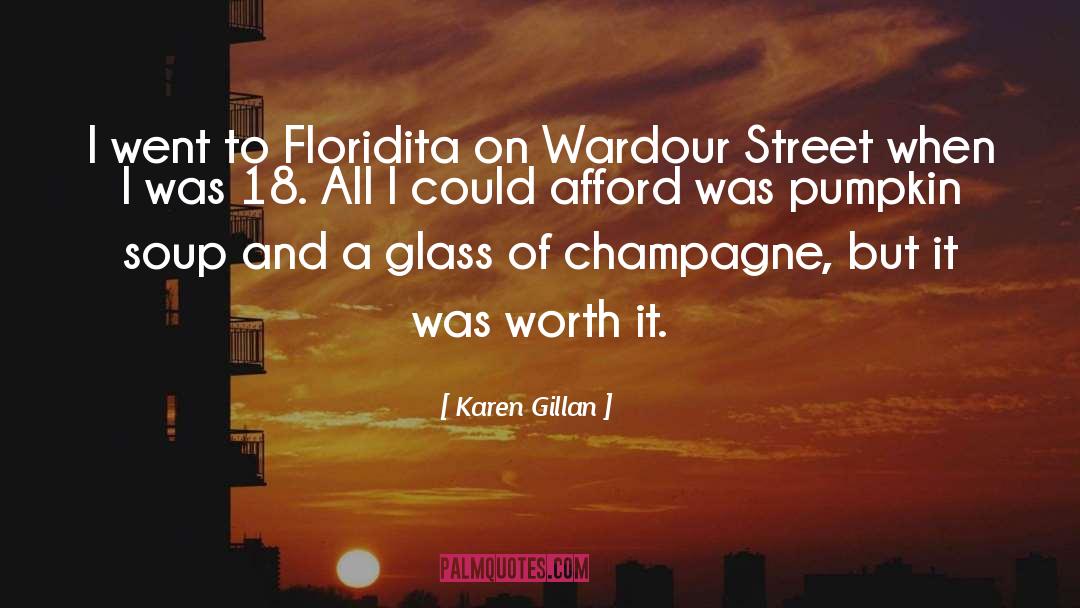 Karen Gillan Quotes: I went to Floridita on