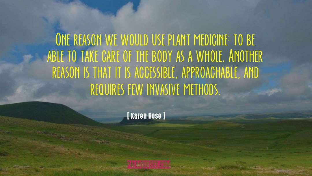Karen Rose Quotes: One reason we would use