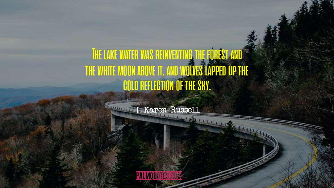 Karen Russell Quotes: The lake water was reinventing