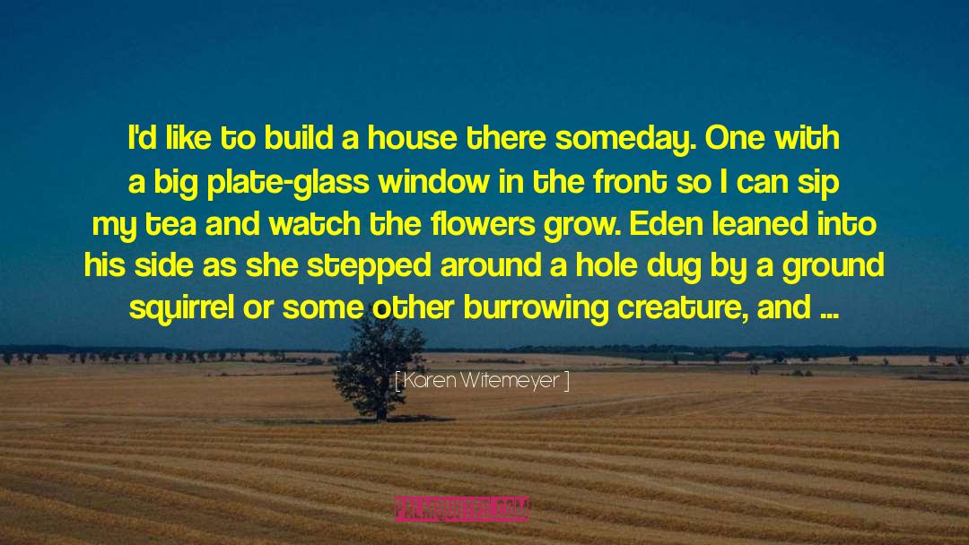 Karen Witemeyer Quotes: I'd like to build a