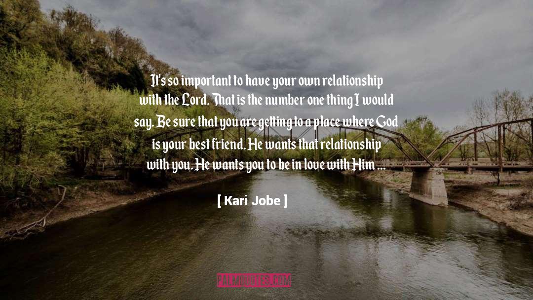 Kari Jobe Quotes: It's so important to have