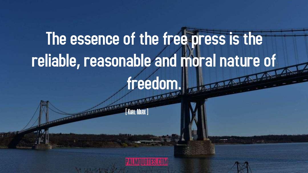 Karl Marx Quotes: The essence of the free