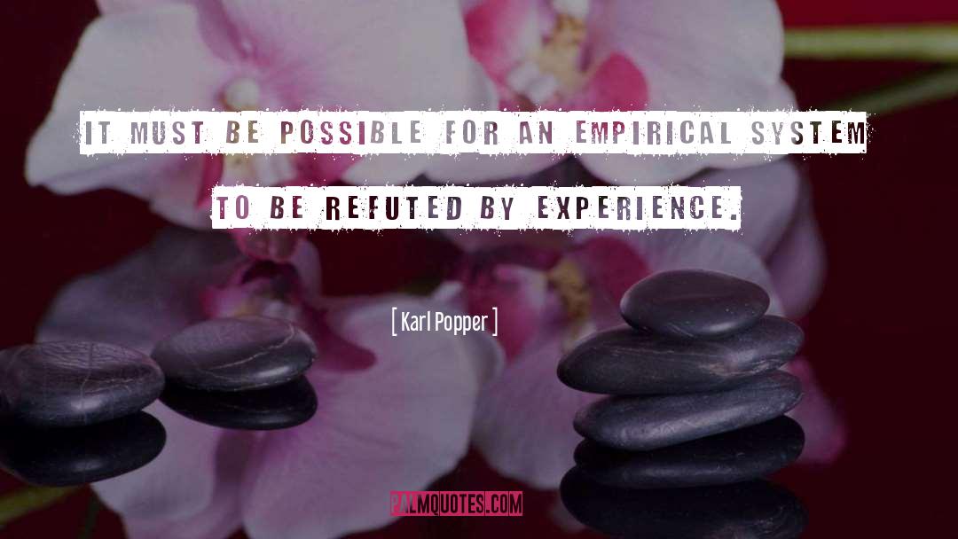 Karl Popper Quotes: It must be possible for