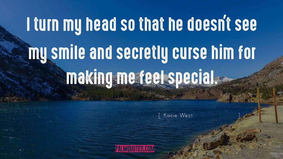 Kasie West Quotes: I turn my head so