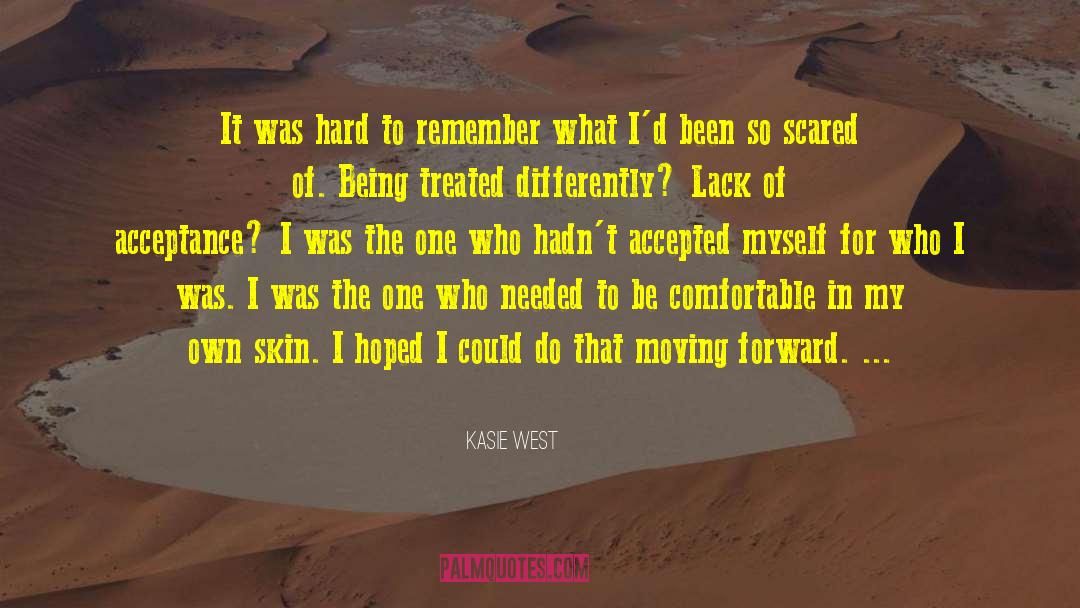 Kasie West Quotes: It was hard to remember