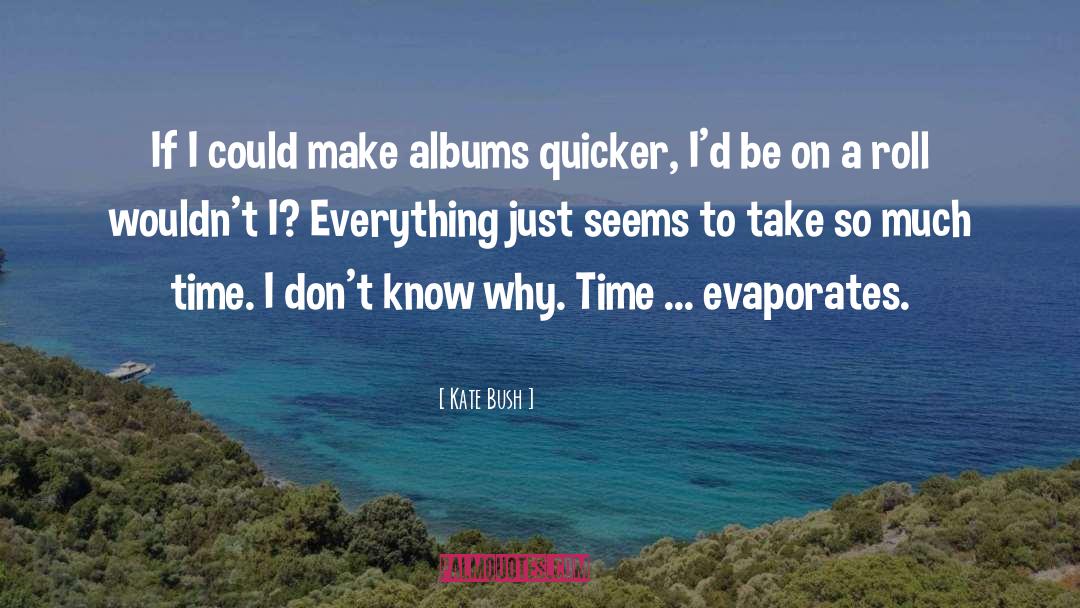 Kate Bush Quotes: If I could make albums