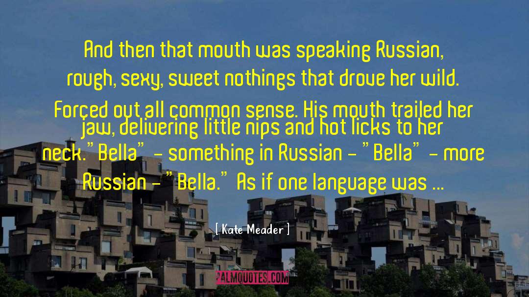 Kate Meader Quotes: And then that mouth was