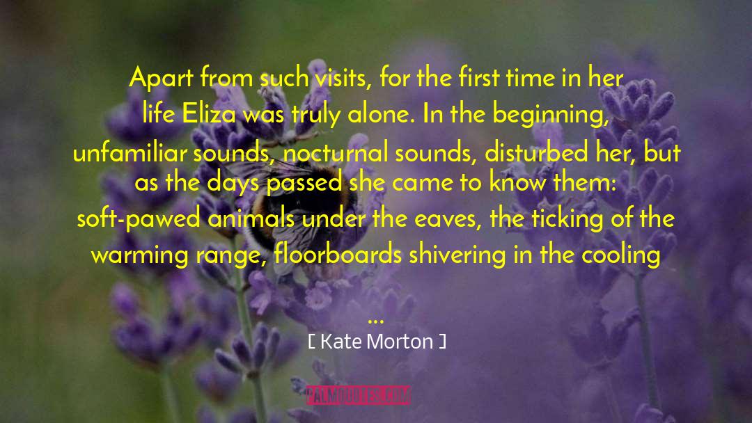 Kate Morton Quotes: Apart from such visits, for