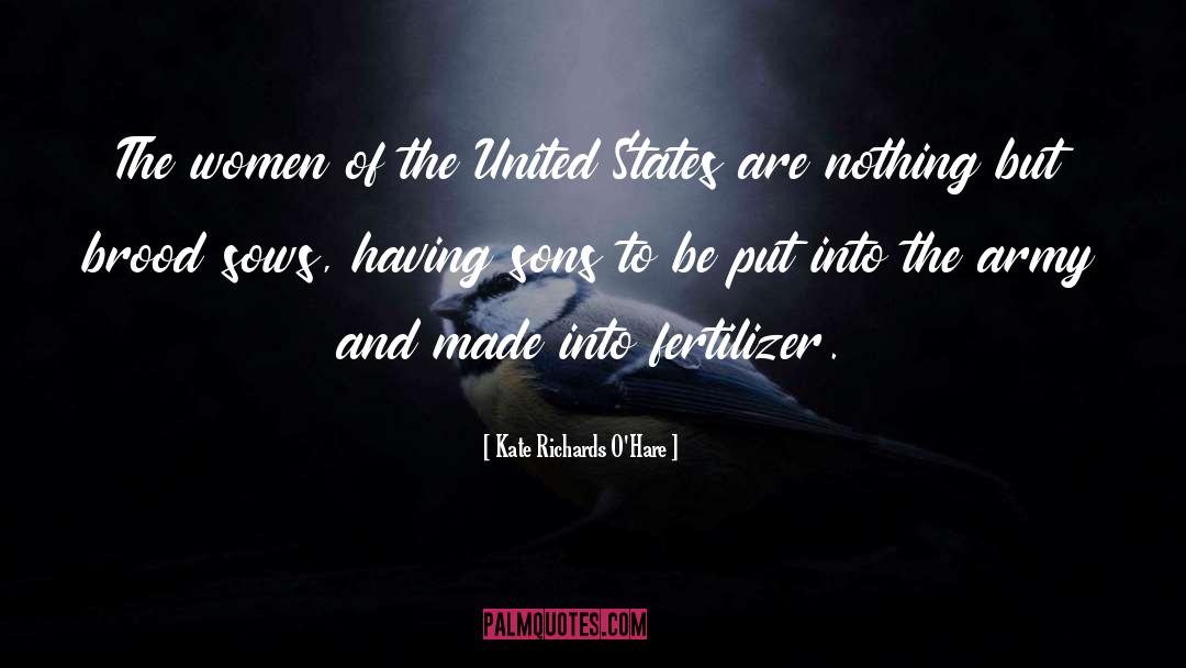 Kate Richards O'Hare Quotes: The women of the United