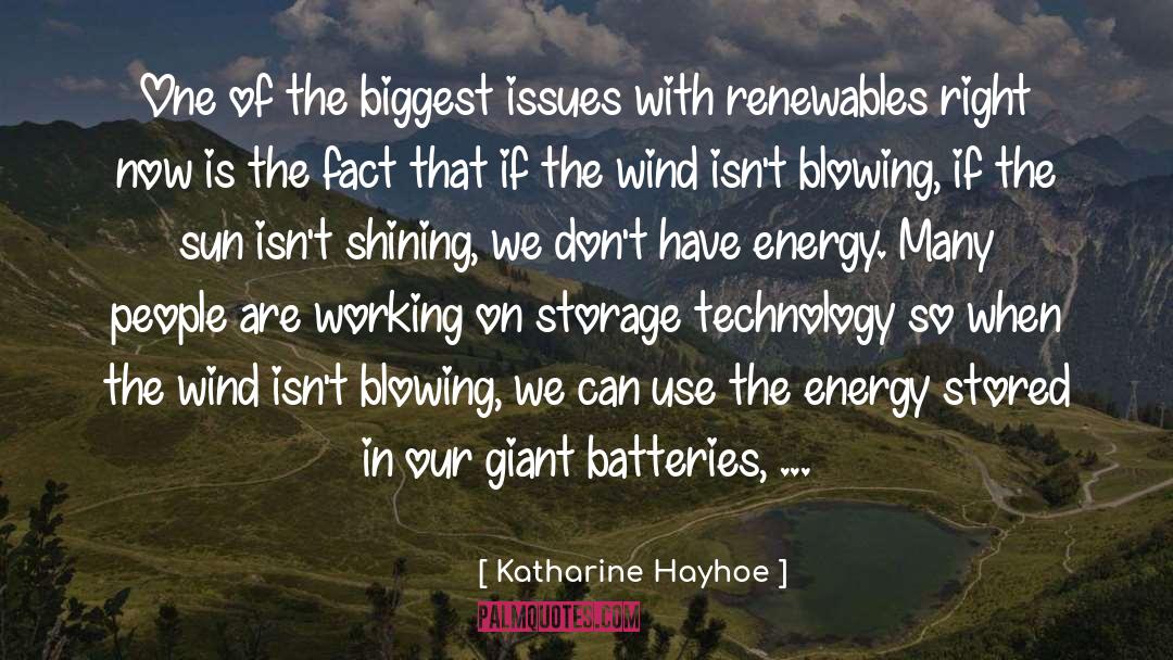 Katharine Hayhoe Quotes: One of the biggest issues