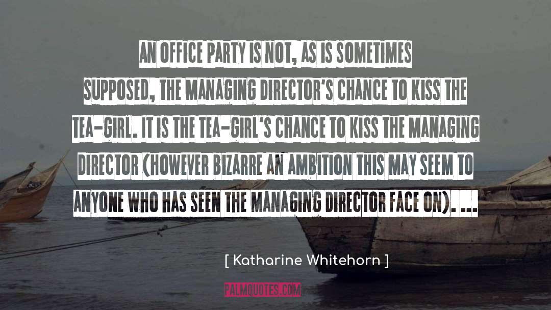 Katharine Whitehorn Quotes: An office party is not,