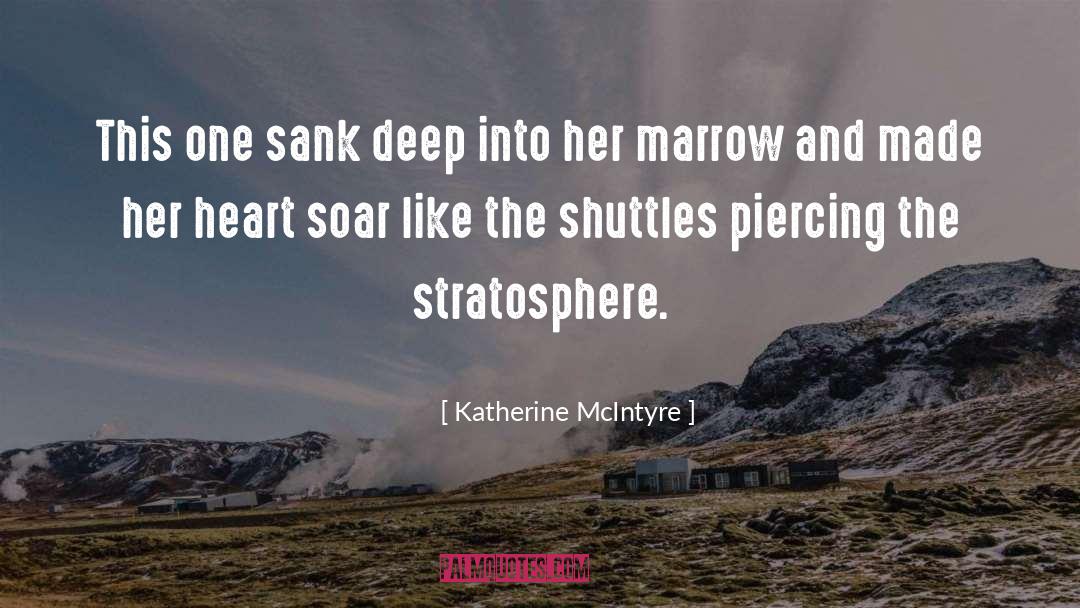 Katherine McIntyre Quotes: This one sank deep into