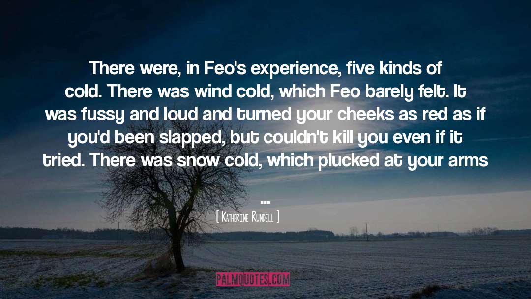 Katherine Rundell Quotes: There were, in Feo's experience,