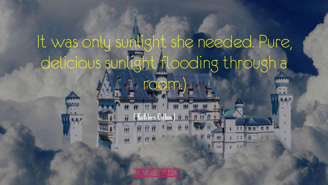 Kathleen Collins Quotes: It was only sunlight she