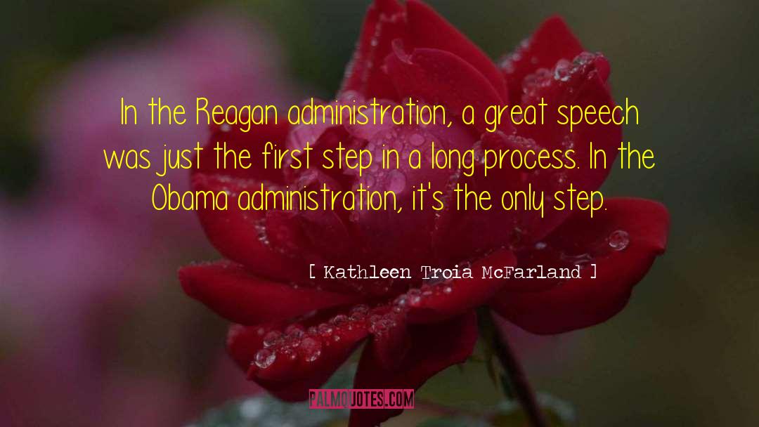 Kathleen Troia McFarland Quotes: In the Reagan administration, a