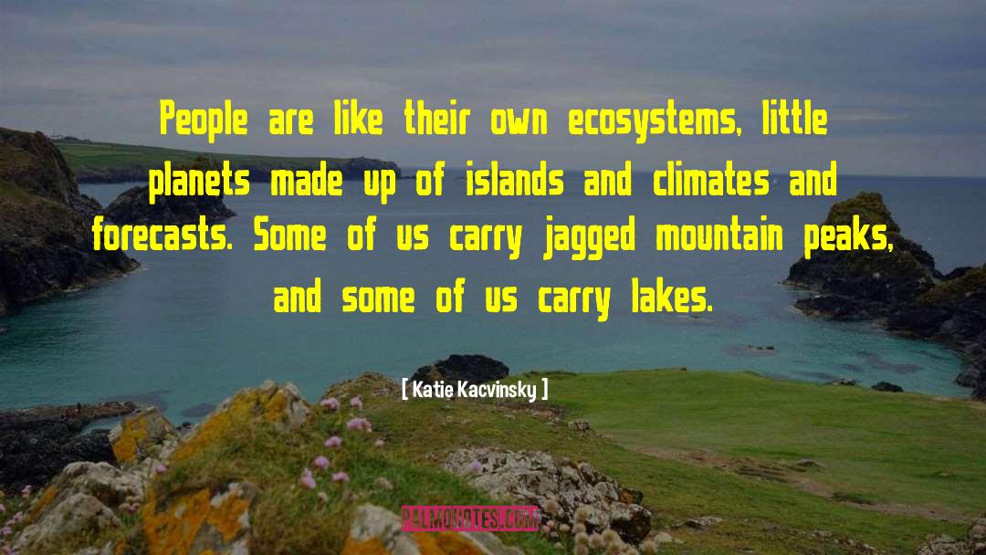 Katie Kacvinsky Quotes: People are like their own
