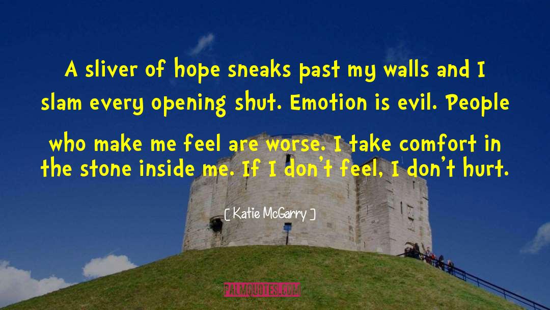 Katie McGarry Quotes: A sliver of hope sneaks