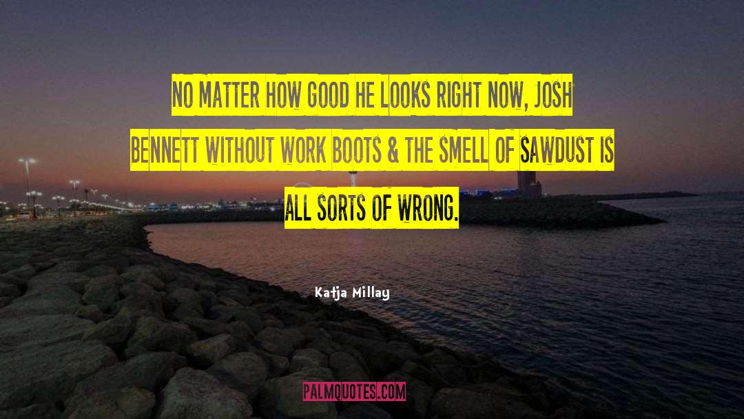 Katja Millay Quotes: No matter how good he