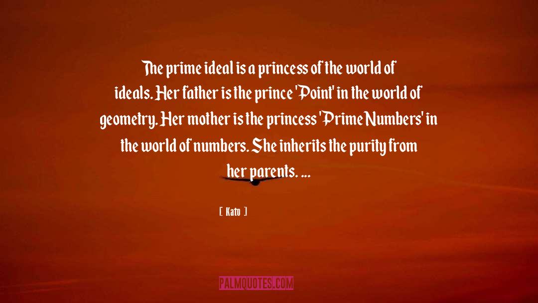 Kato Quotes: The prime ideal is a