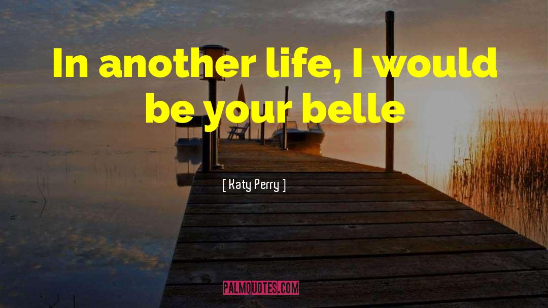 Katy Perry Quotes: In another life, I would