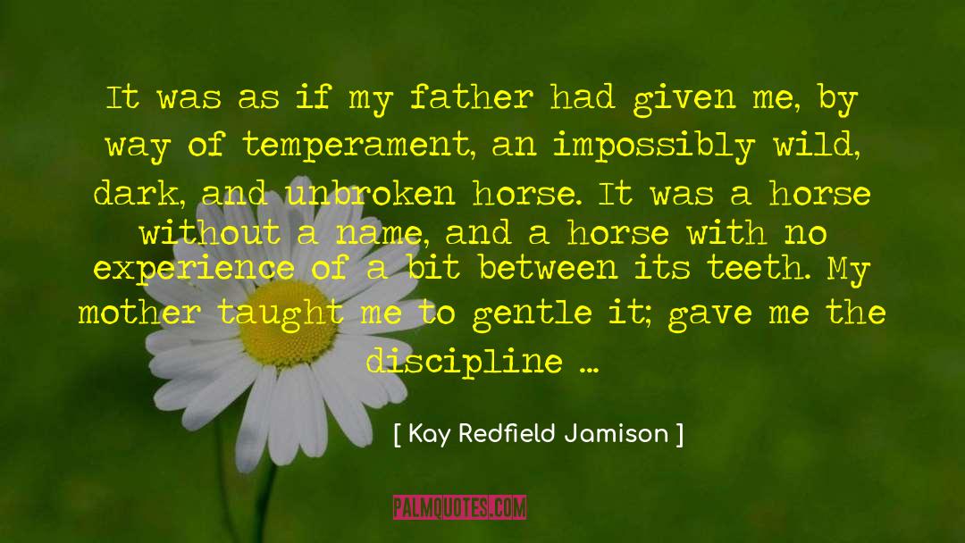 Kay Redfield Jamison Quotes: It was as if my