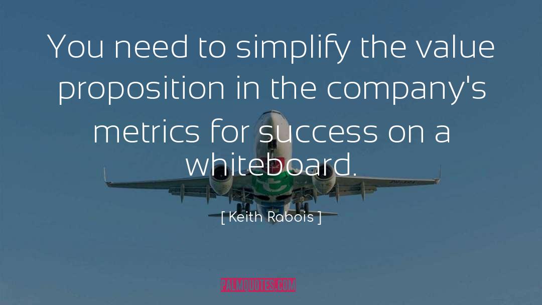 Keith Rabois Quotes: You need to simplify the