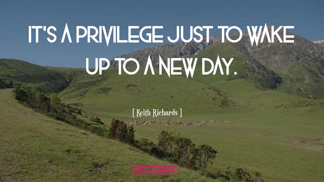 Keith Richards Quotes: It's a privilege just to