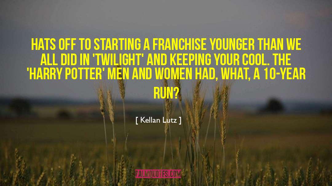 Kellan Lutz Quotes: Hats off to starting a