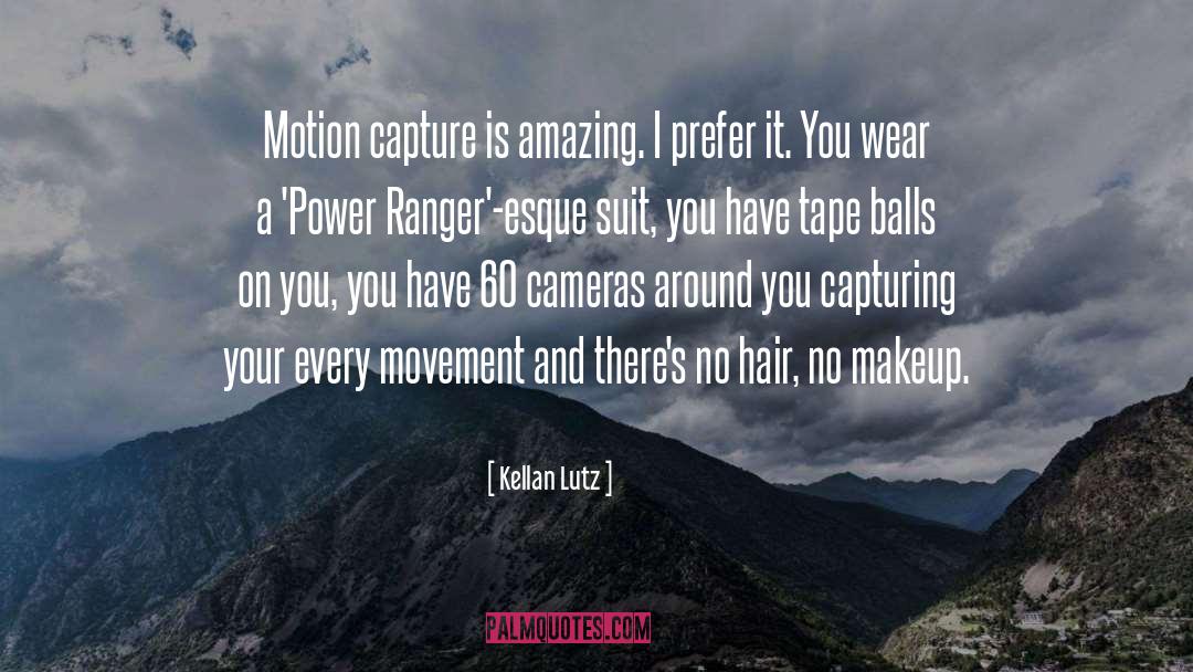 Kellan Lutz Quotes: Motion capture is amazing. I