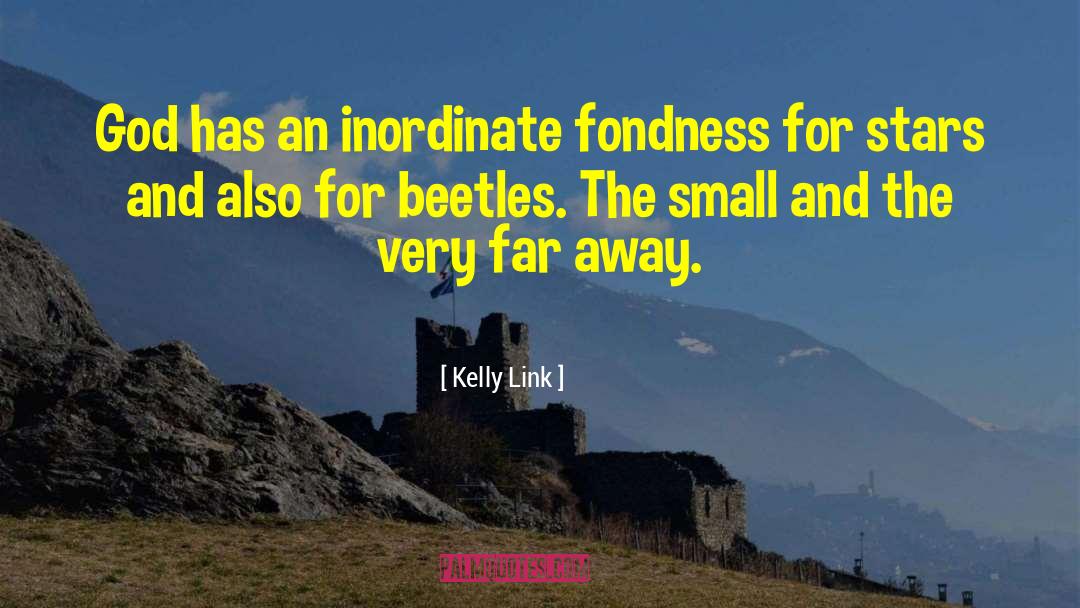 Kelly Link Quotes: God has an inordinate fondness