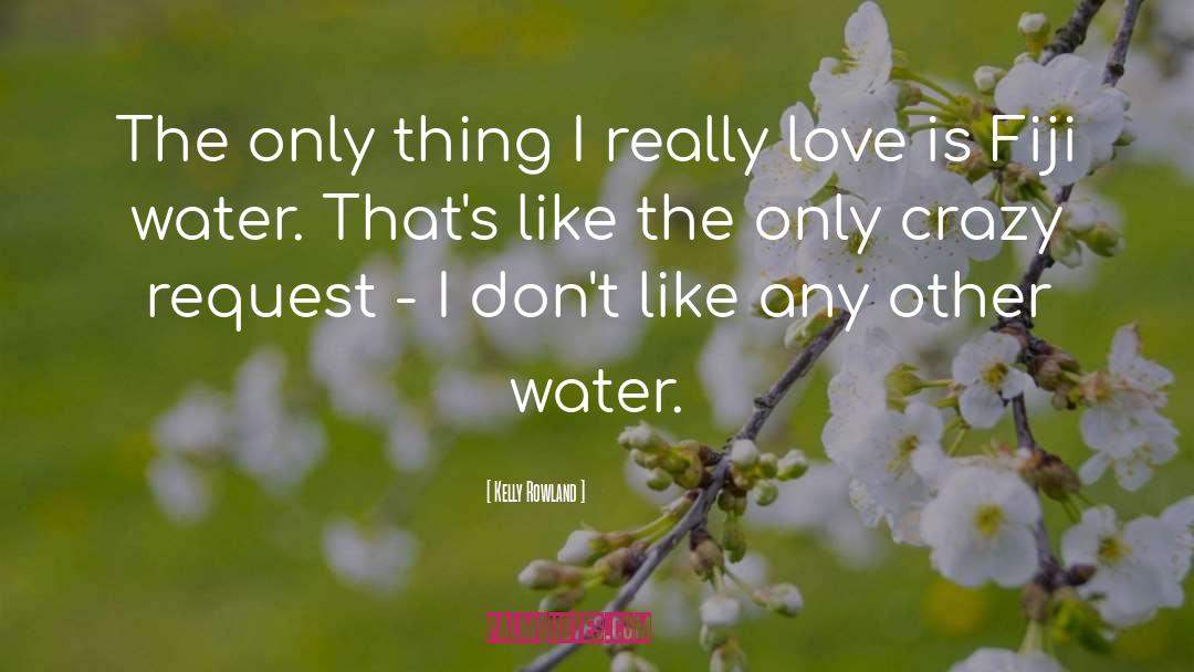 Kelly Rowland Quotes: The only thing I really