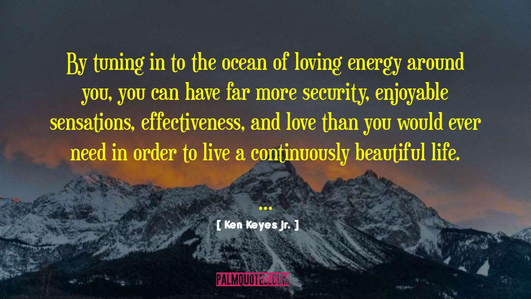 Ken Keyes Jr. Quotes: By tuning in to the