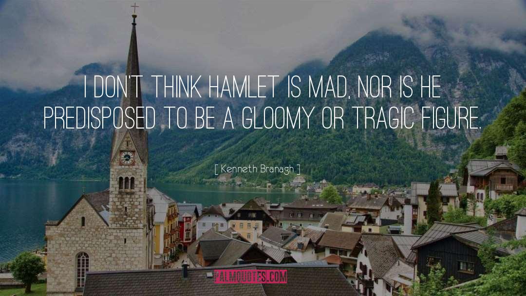 Kenneth Branagh Quotes: I don't think Hamlet is