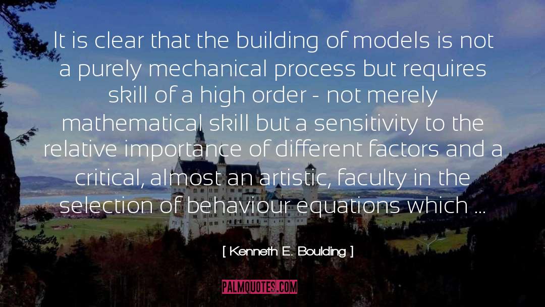 Kenneth E. Boulding Quotes: It is clear that the