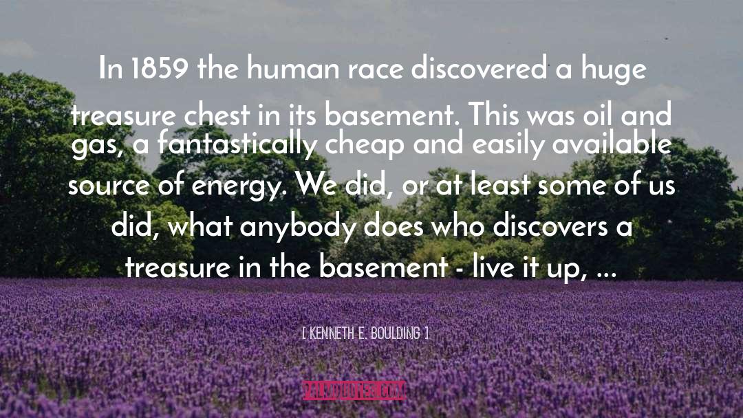 Kenneth E. Boulding Quotes: In 1859 the human race