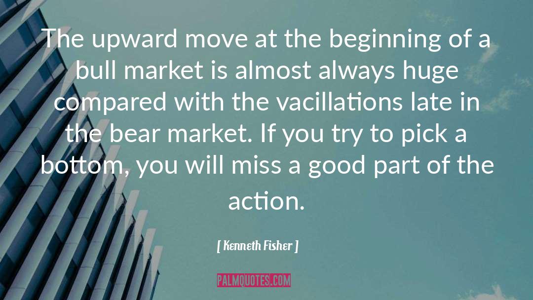 Kenneth Fisher Quotes: The upward move at the