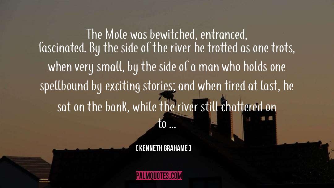 Kenneth Grahame Quotes: The Mole was bewitched, entranced,