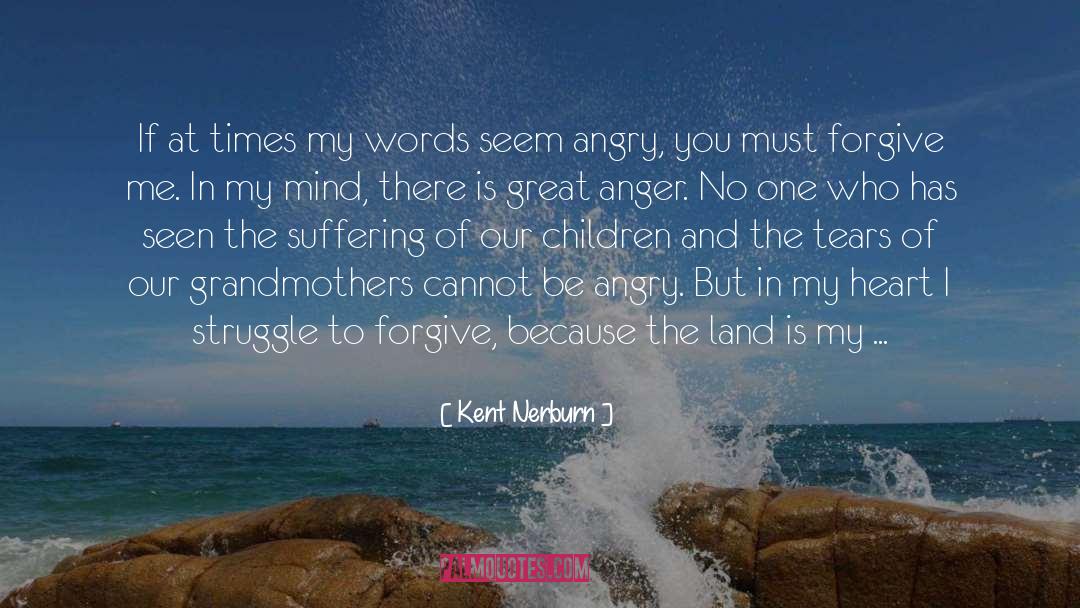Kent Nerburn Quotes: If at times my words