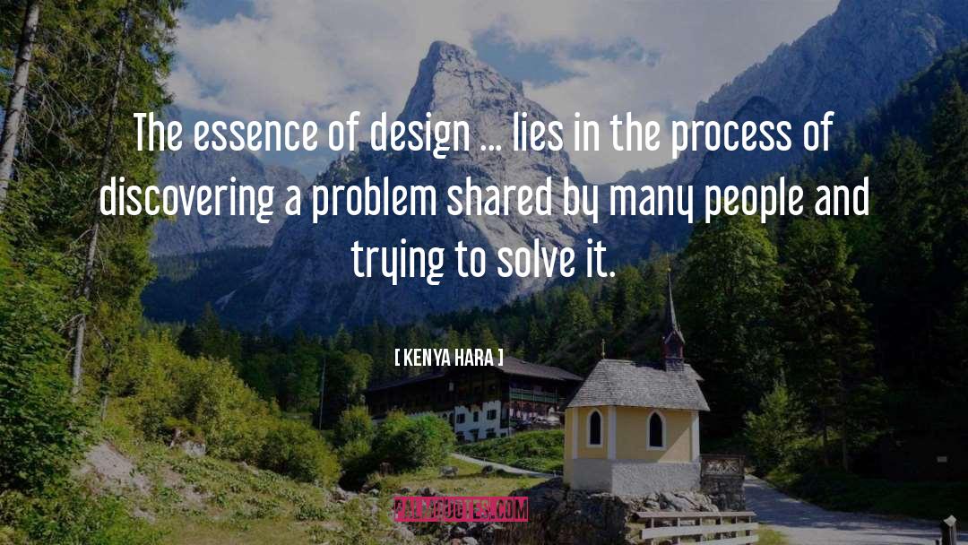 Kenya Hara Quotes: The essence of design ...